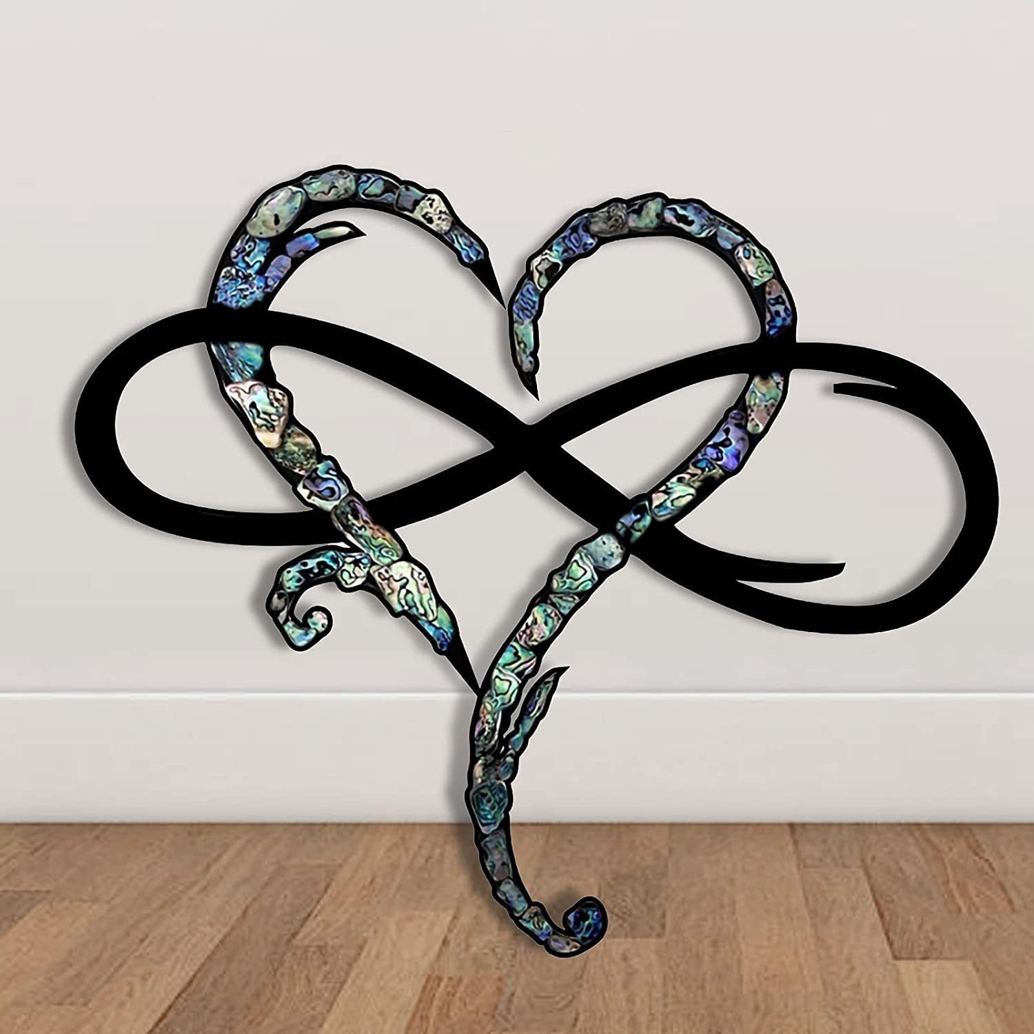 (image for) 🔥SUMMER HOT SALE - 49% OFF🔥Infinity heart - Steel wall decor Metal Wall art-Buy 2 free shipping🔥