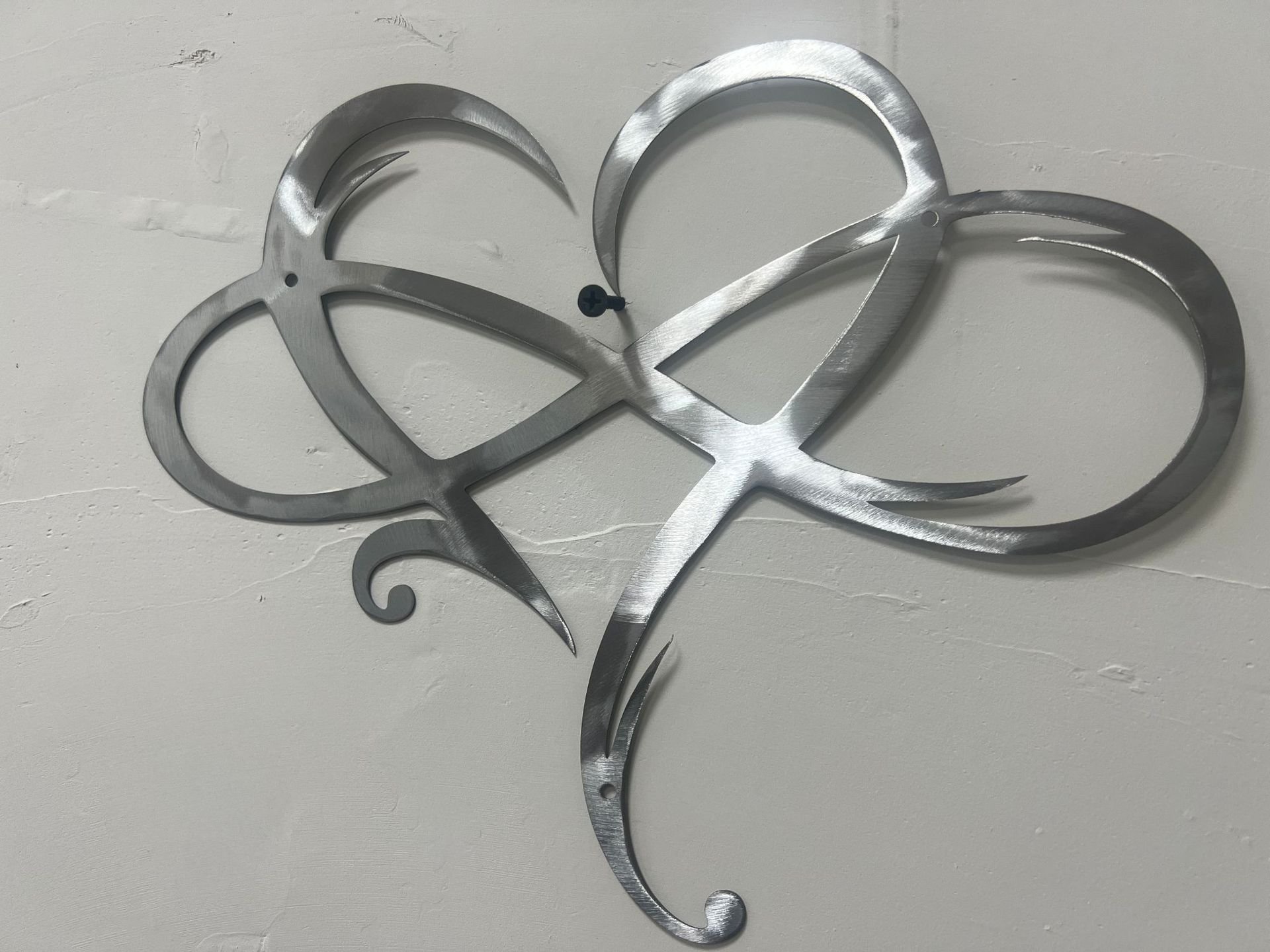 (image for) 🔥SUMMER HOT SALE - 49% OFF🔥Infinity heart - Steel wall decor Metal Wall art-Buy 2 free shipping🔥