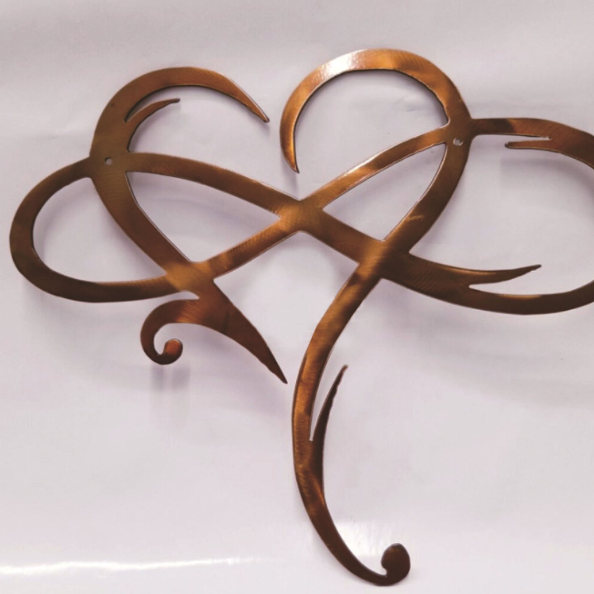 (image for) 🔥SUMMER HOT SALE - 49% OFF🔥Infinity heart - Steel wall decor Metal Wall art-Buy 2 free shipping🔥