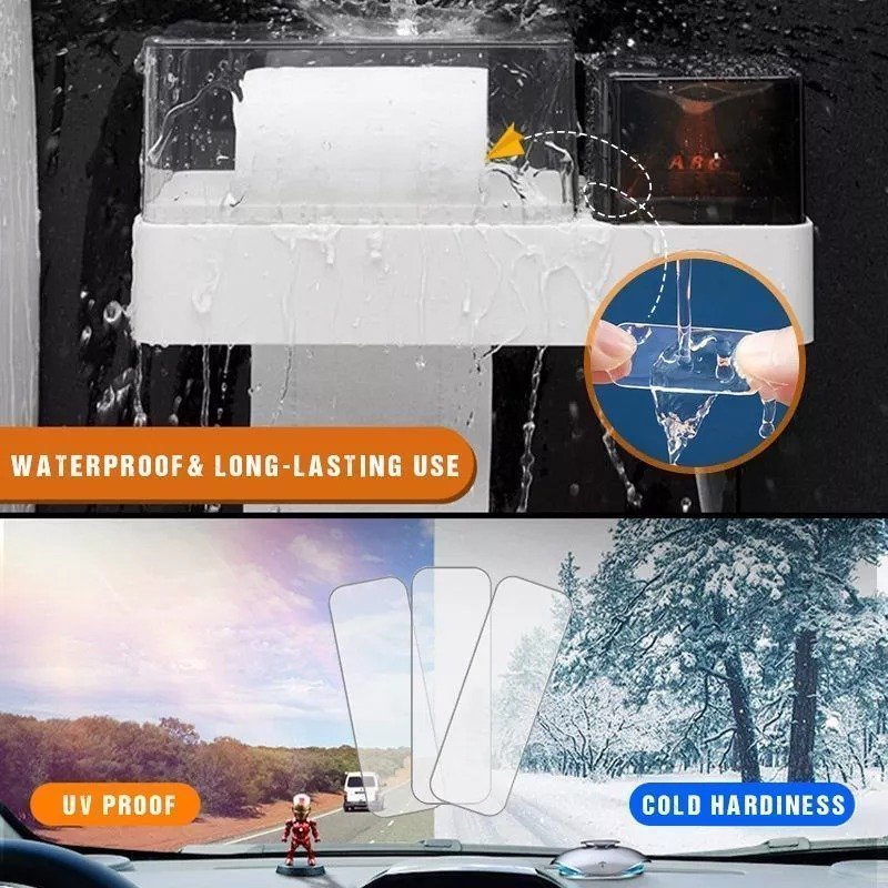 (image for) 🔥(Hot Sale - 40% OFF) Reusable Multifunctional Double Sided Adhesive Tape(60 PCS) 🔥Buy 2 Get 1 Free ( 180 PCS )