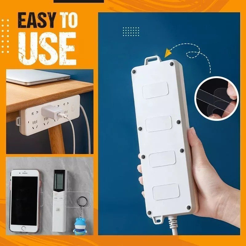 (image for) 🔥(Hot Sale - 40% OFF) Reusable Multifunctional Double Sided Adhesive Tape(60 PCS) 🔥Buy 2 Get 1 Free ( 180 PCS )