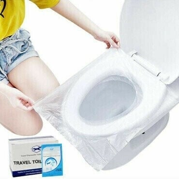 (image for) 🔥Buy 2 Free Shipping🔥Biodegradable Disposable Plastic Toilet Seat Cover