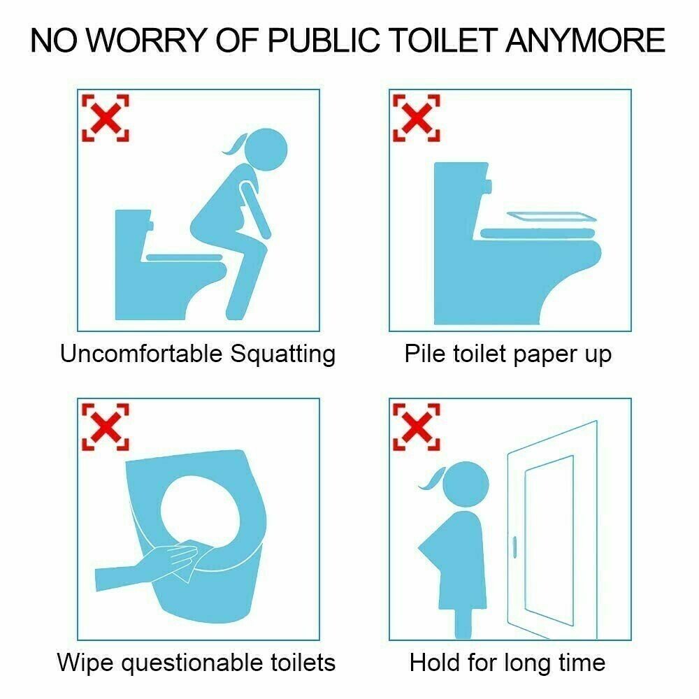 (image for) 🔥Buy 2 Free Shipping🔥Biodegradable Disposable Plastic Toilet Seat Cover