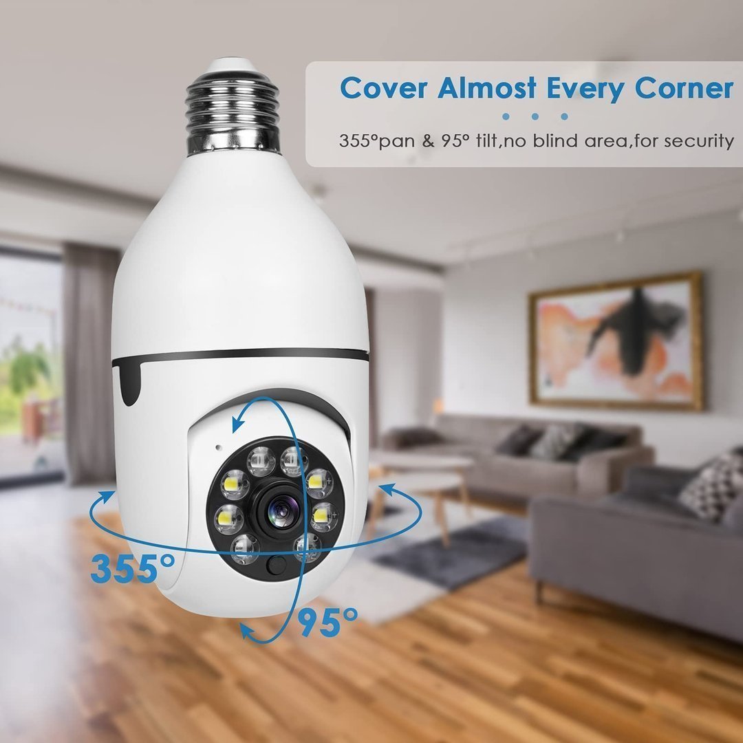 (image for) 🔥SUMMER HOT SALE - 49% OFF🔥Wireless Wifi Light Bulb Camera Security Camera