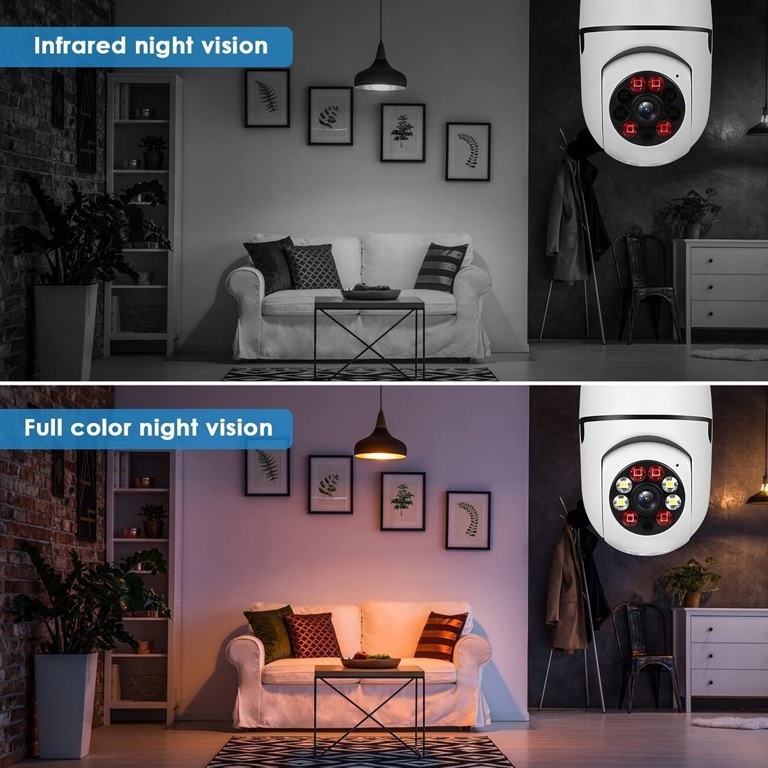 (image for) 🔥SUMMER HOT SALE - 49% OFF🔥Wireless Wifi Light Bulb Camera Security Camera