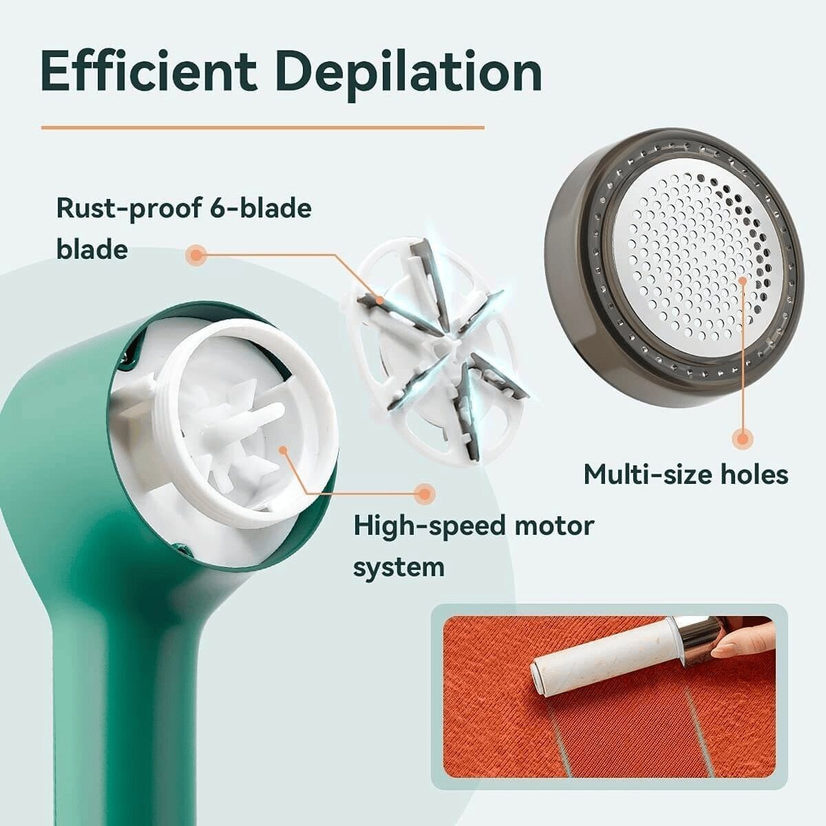 (image for) 🔥BUY1 GET FREE SHIPPING🔥2 in 1 Electric Fabric Shaver