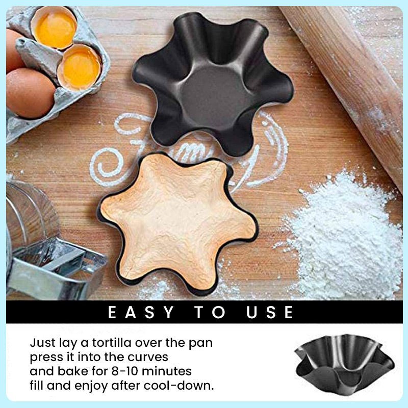 (image for) Petal Shape Carbon Steel Baking Bowl