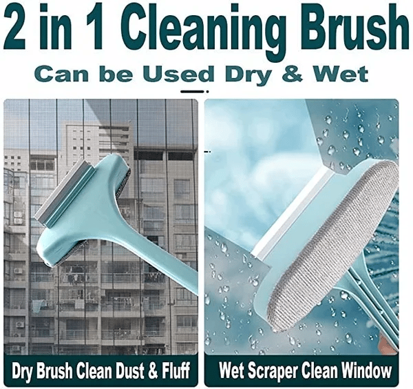 (image for) 2 in 1 Mesh Cleaner Brush