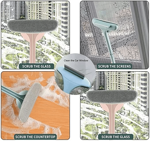 (image for) 2 in 1 Mesh Cleaner Brush