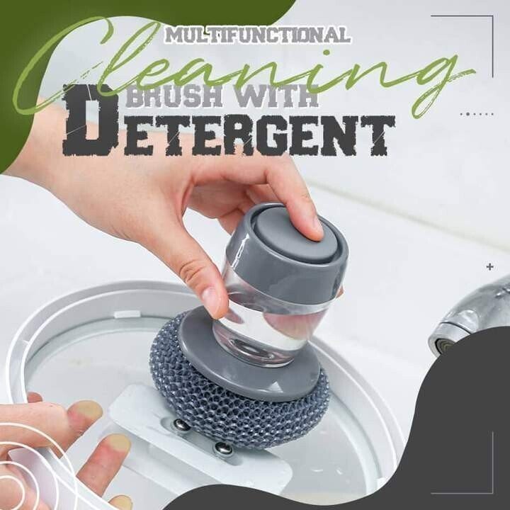 (image for) Kitchen Soap Dispensing Palm Brush(BUY 2 GET 1 FREE)