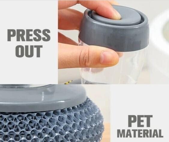 (image for) Kitchen Soap Dispensing Palm Brush(BUY 2 GET 1 FREE)