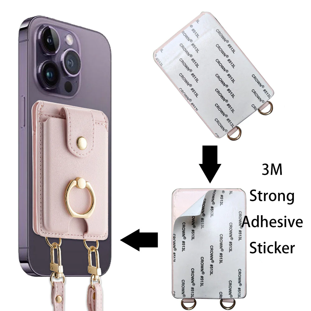 (image for) 💥50% Off Latest Styles For 2023 Today Only💥Multi-function Card Holder Card Sticker Mobile Phone Case Wallet Card Case