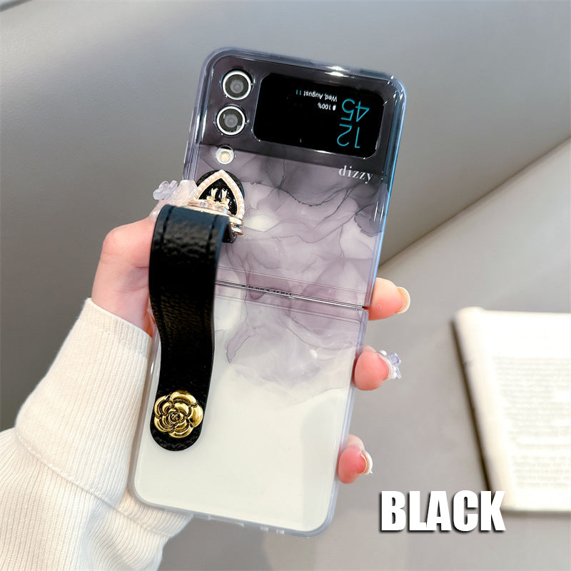 (image for) 💥50% Off Latest Styles For 2023 Today Only💥Care Bear Is Suitable For Samsung ZFlip3/4 Wristband Phone Case