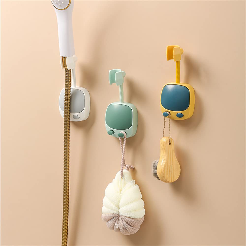 (image for) Punch-Free Adjustable Shower Bracket