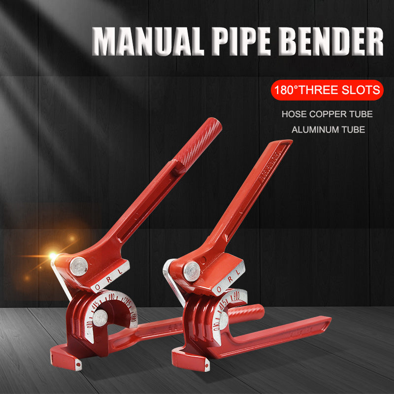 (image for) 🔥Factory Clearance Sale With 50% Off🔥Suitable For 6mm 8mm 10mm Three-slot Copper Pipe Manual Pipe Bender