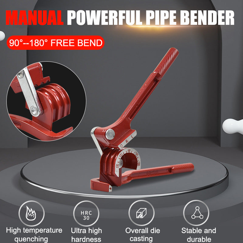 (image for) 🔥Factory Clearance Sale With 50% Off🔥Suitable For 6mm 8mm 10mm Three-slot Copper Pipe Manual Pipe Bender