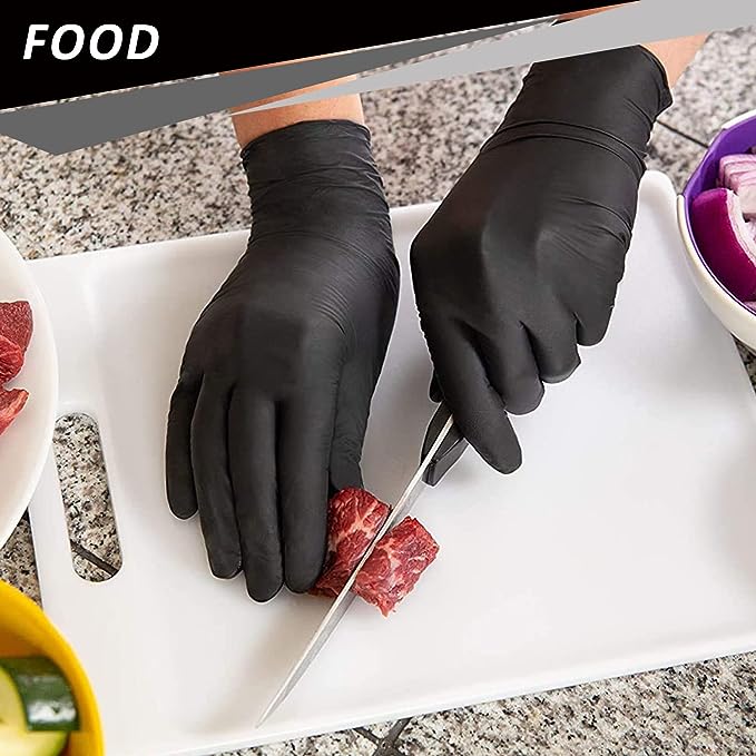 (image for) 🔥Factory Clearance Sale With 50% Off🔥Pure Ntrile Protective Gloves Thickened And Wear-resistant 100 PCS