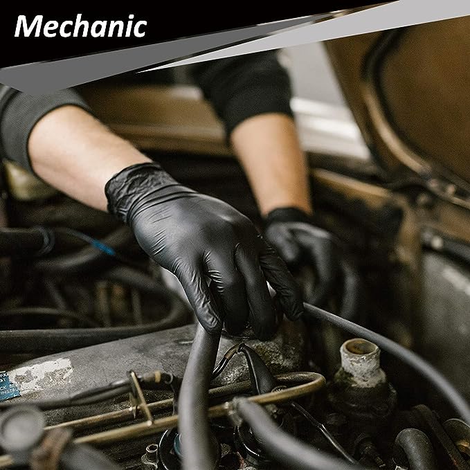 (image for) 🔥Factory Clearance Sale With 50% Off🔥Pure Ntrile Protective Gloves Thickened And Wear-resistant 100 PCS