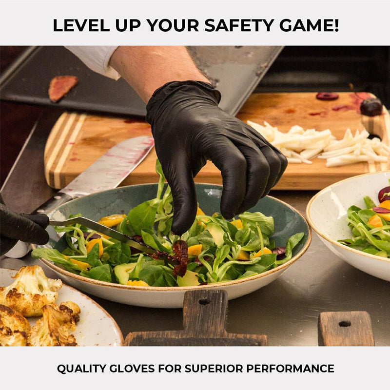 (image for) 🔥Factory Clearance Sale With 50% Off🔥Pure Ntrile Protective Gloves Thickened And Wear-resistant 100 PCS