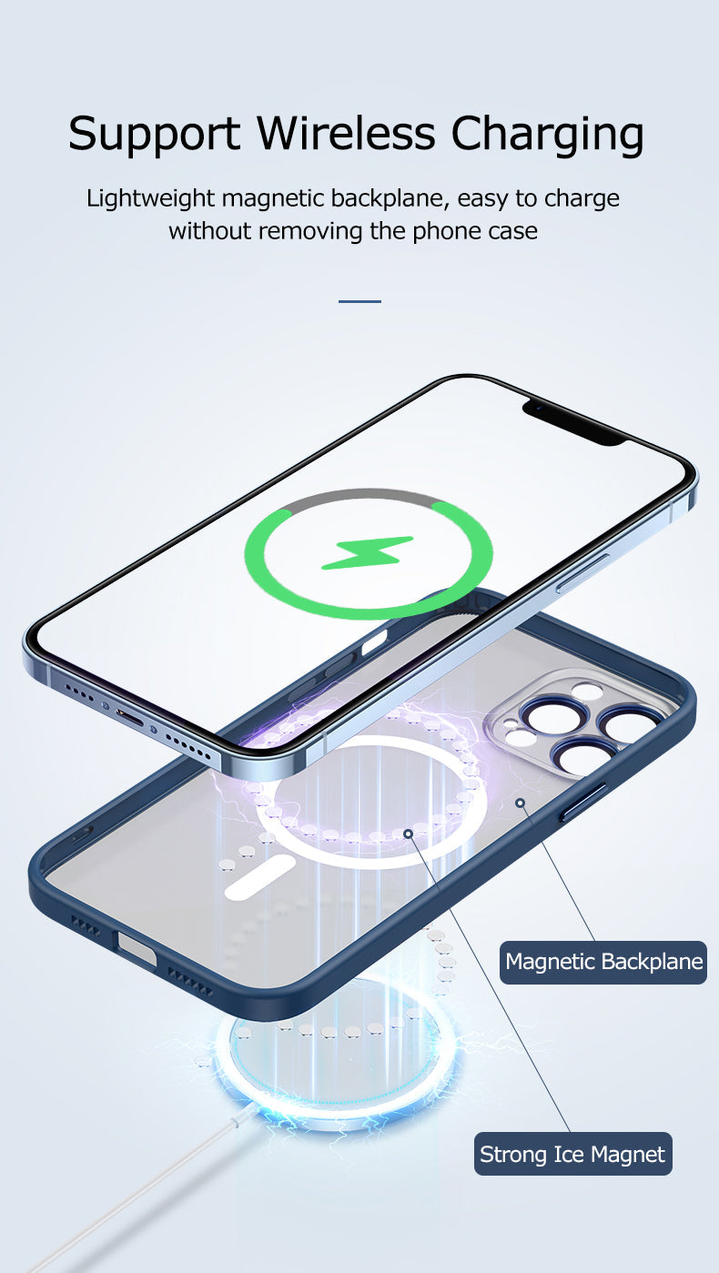 (image for) Suitable For iPhone13 Magnetic Mobile Phone Case