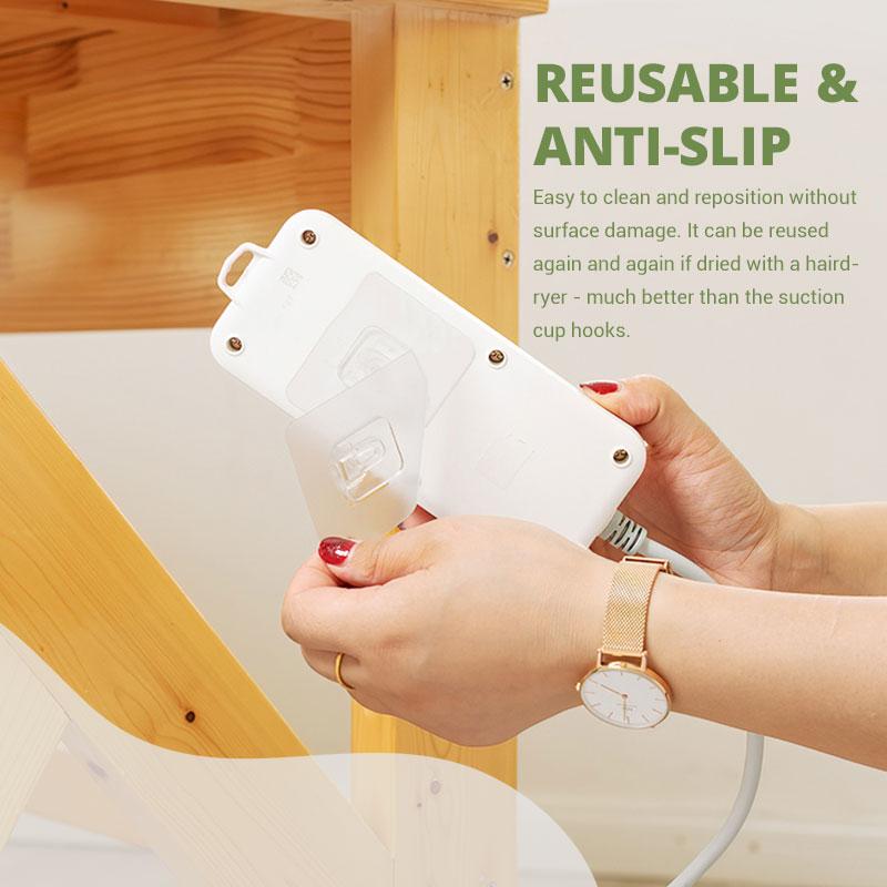 (image for) Double-sided Adhesive Wall Hooks