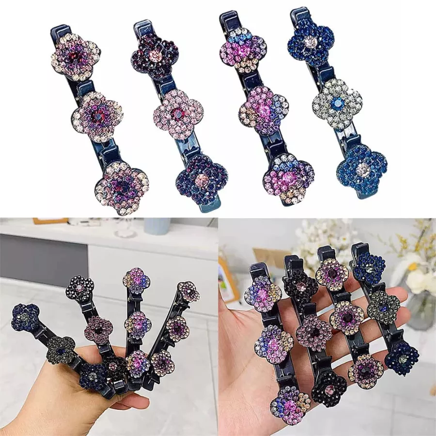 (image for) 🔥[Buy 1 Get 4] 🔥Delicate Four-leaf Clover Hair Clips