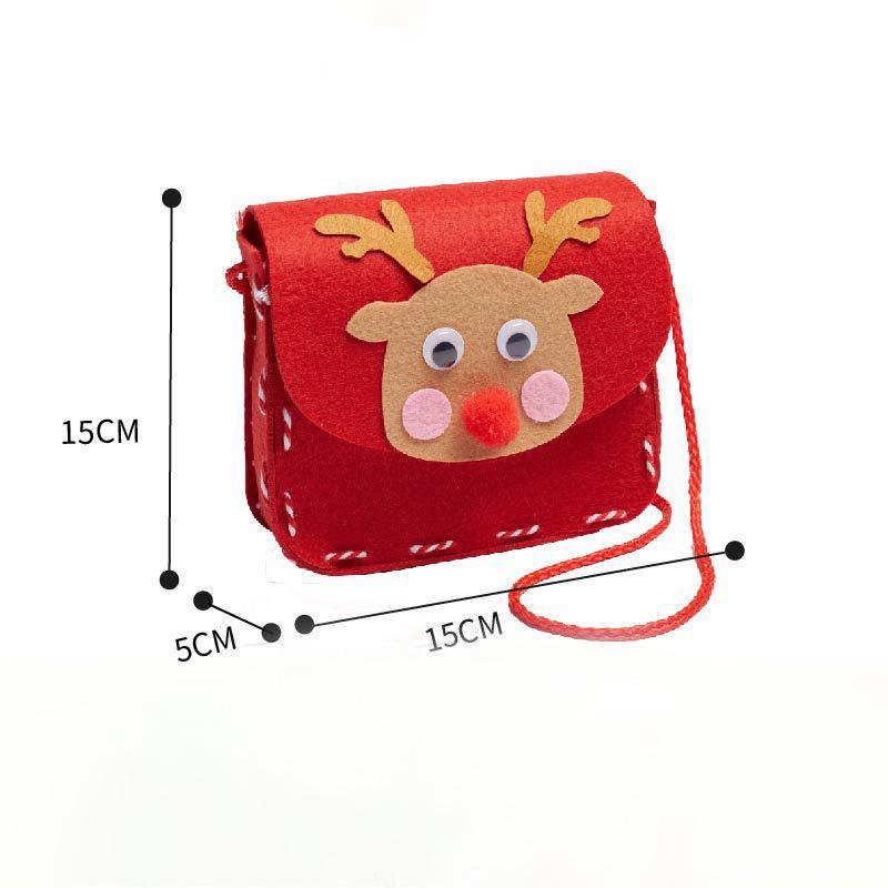 (image for) Creative Christmas Elk Bag DIY Material Package Handmade