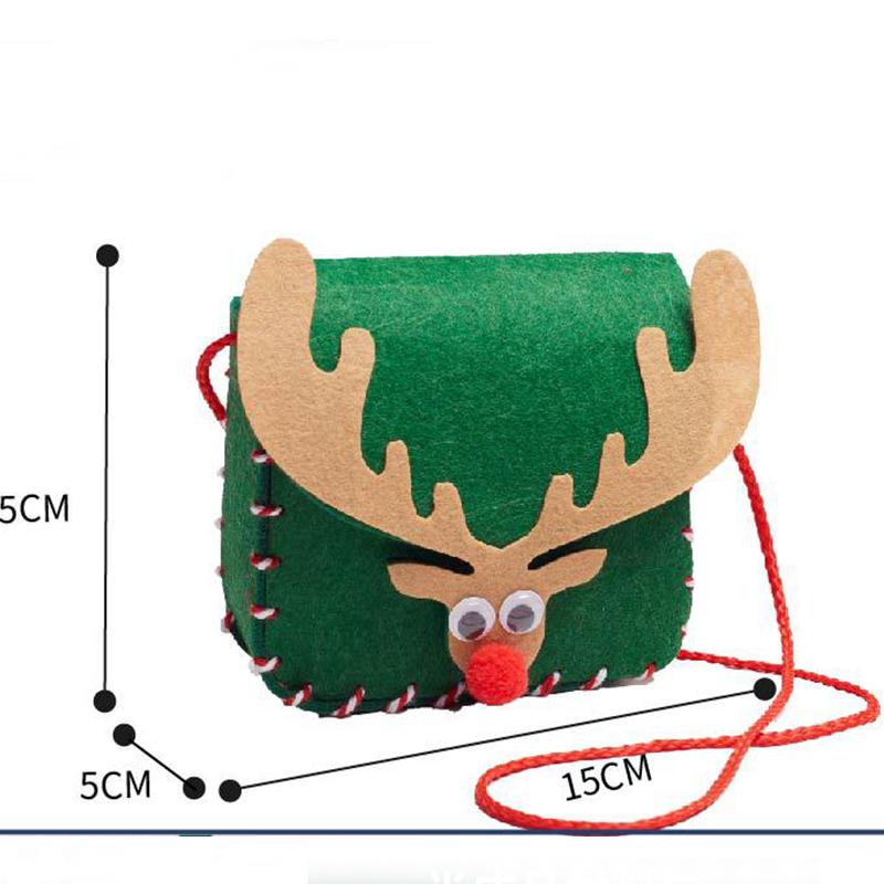 (image for) Creative Christmas Elk Bag DIY Material Package Handmade