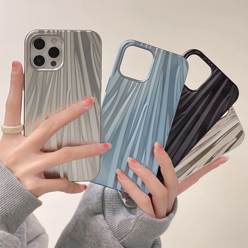 (image for) For iPhone13 Satin Texture Phone Case