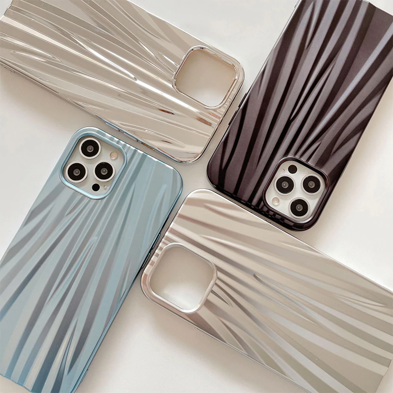 (image for) For iPhone13 Satin Texture Phone Case