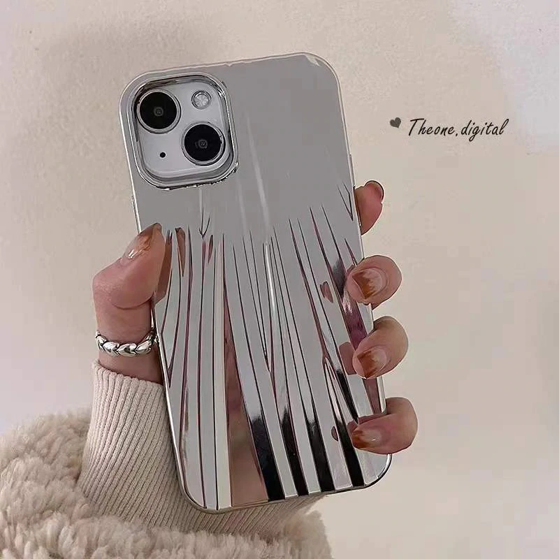 (image for) For iPhone13 Satin Texture Phone Case