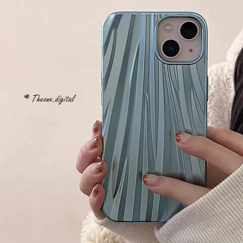 (image for) For iPhone13 Satin Texture Phone Case
