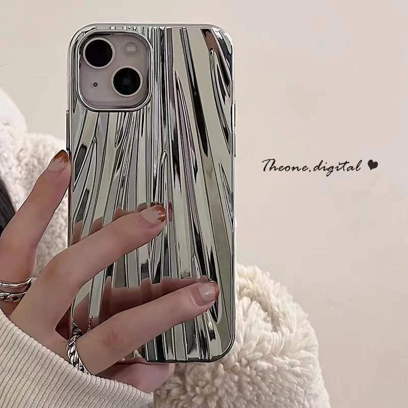 (image for) For iPhone13 Satin Texture Phone Case