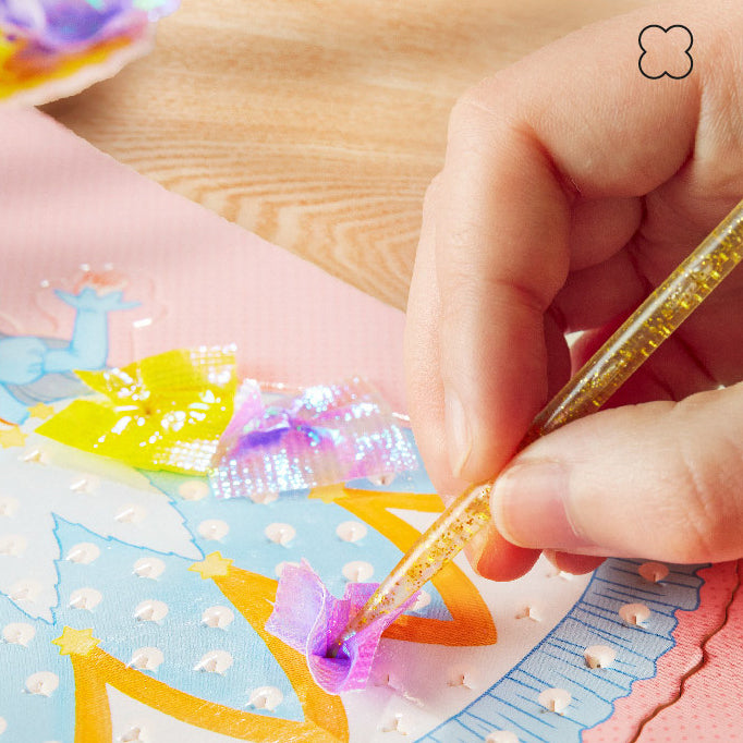 (image for) Hand-painted DIY Cartoon Sticker Book With Various Playing Methods