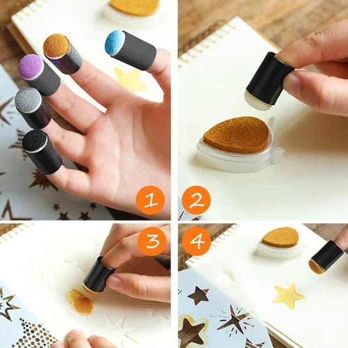 (image for) DIY Sponge Finger Painting Kit