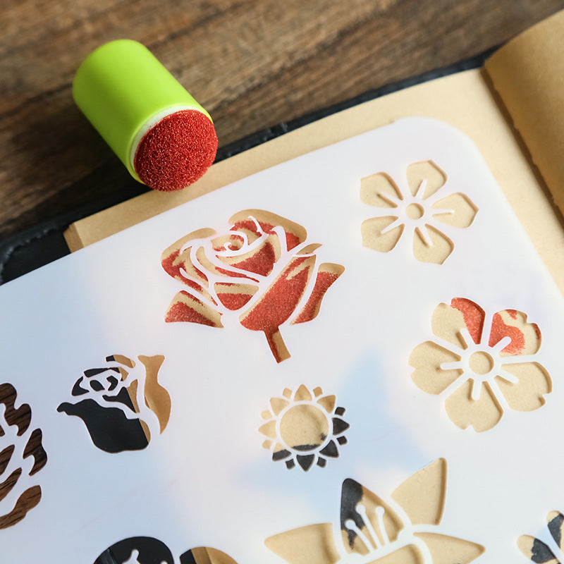 (image for) DIY Sponge Finger Painting Kit