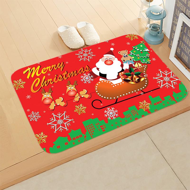 (image for) Absorbent Non-Slip Foot Mat For Bedroom, Bathroom And Home