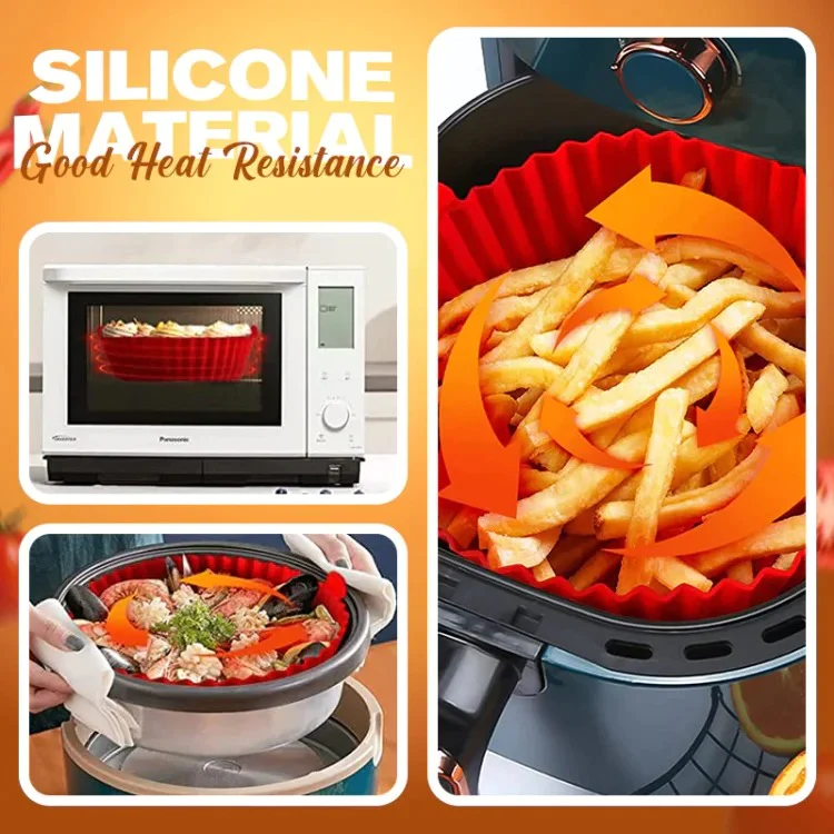 (image for) 🔥Hot Sale🔥Air Fryer Silicone Baking Tray