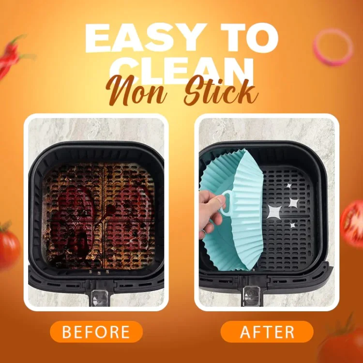(image for) 🔥Hot Sale🔥Air Fryer Silicone Baking Tray