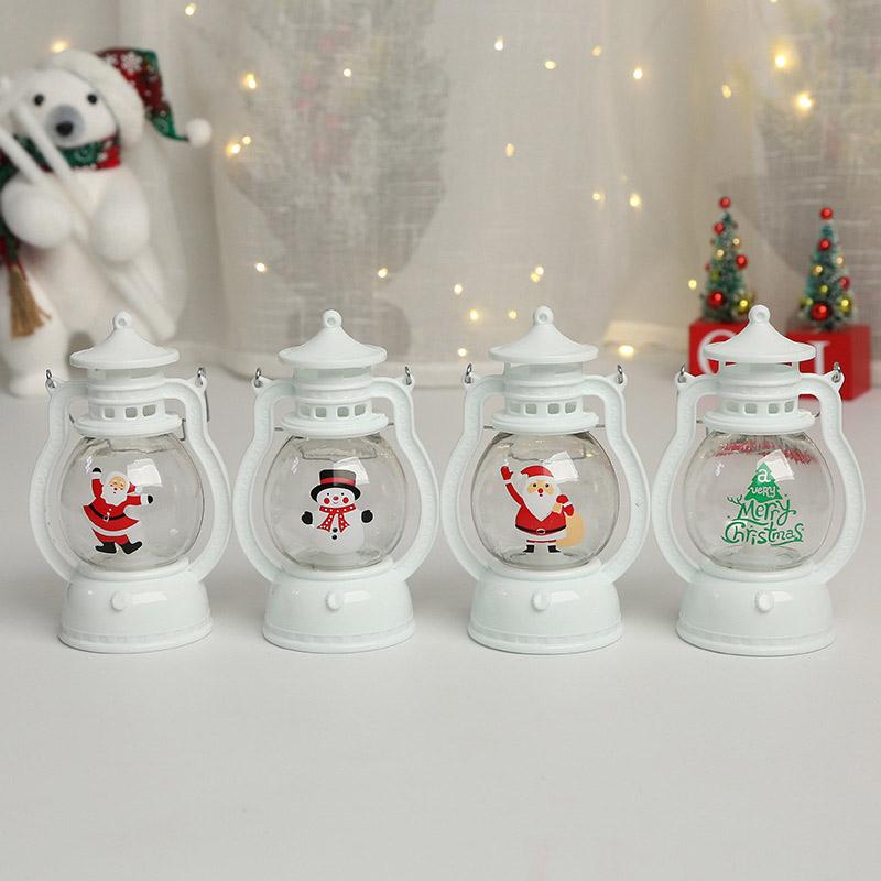 (image for) Christmas Decoration Lantern Portable Led Small Oil Lamp
