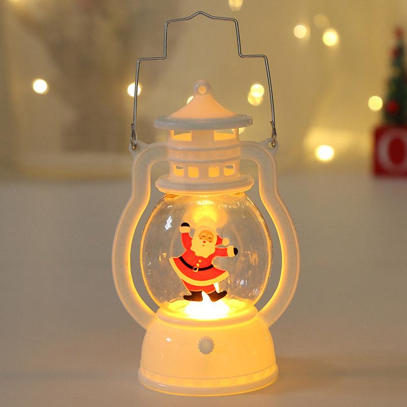 (image for) Christmas Decoration Lantern Portable Led Small Oil Lamp