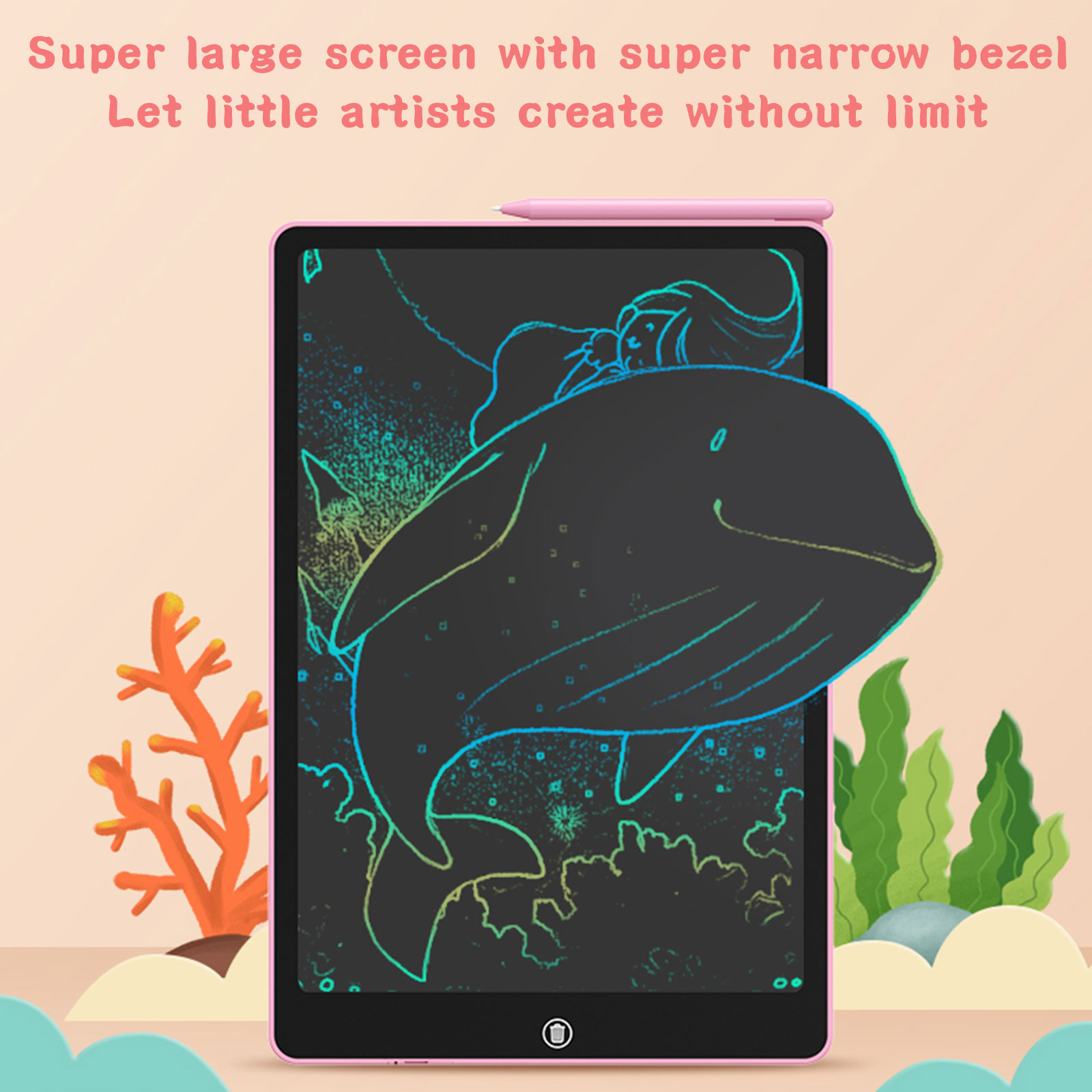 (image for) (Early Mother's Day Sale- SAVE 48% OFF)MAGIC LCD DRAWING TABLET