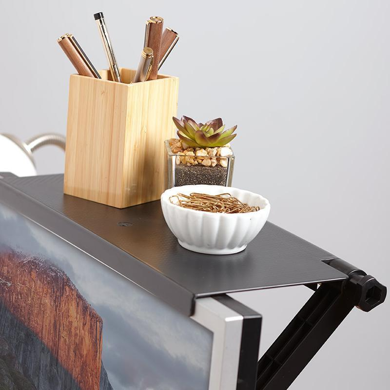 (image for) Adjustable Screen Top Shelf Stuff Organizer