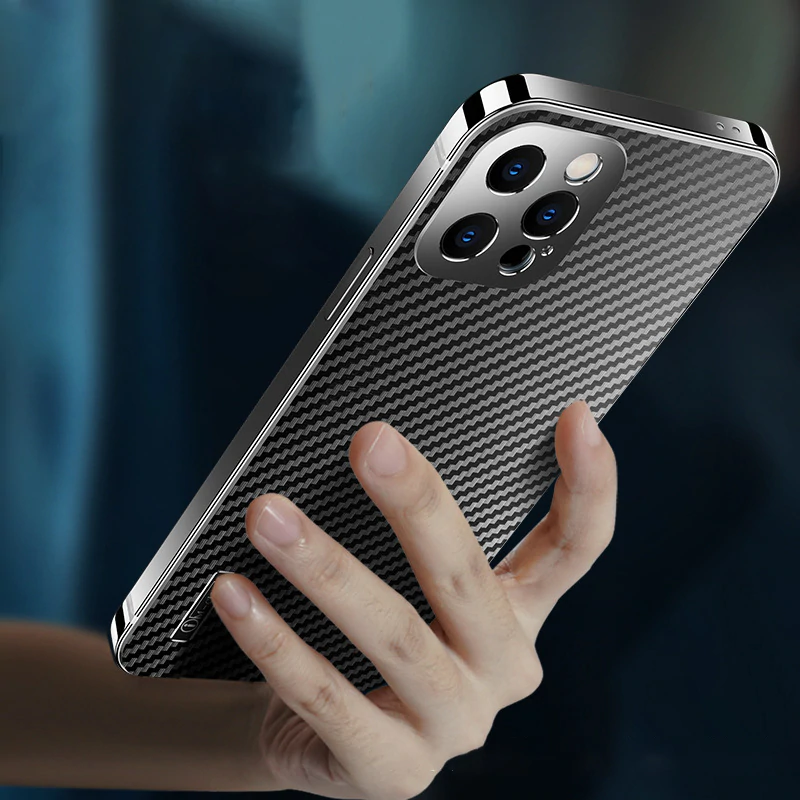 (image for) Carbon Fiber Suitable For Apple 13 Mobile Phone Case Protective Cover