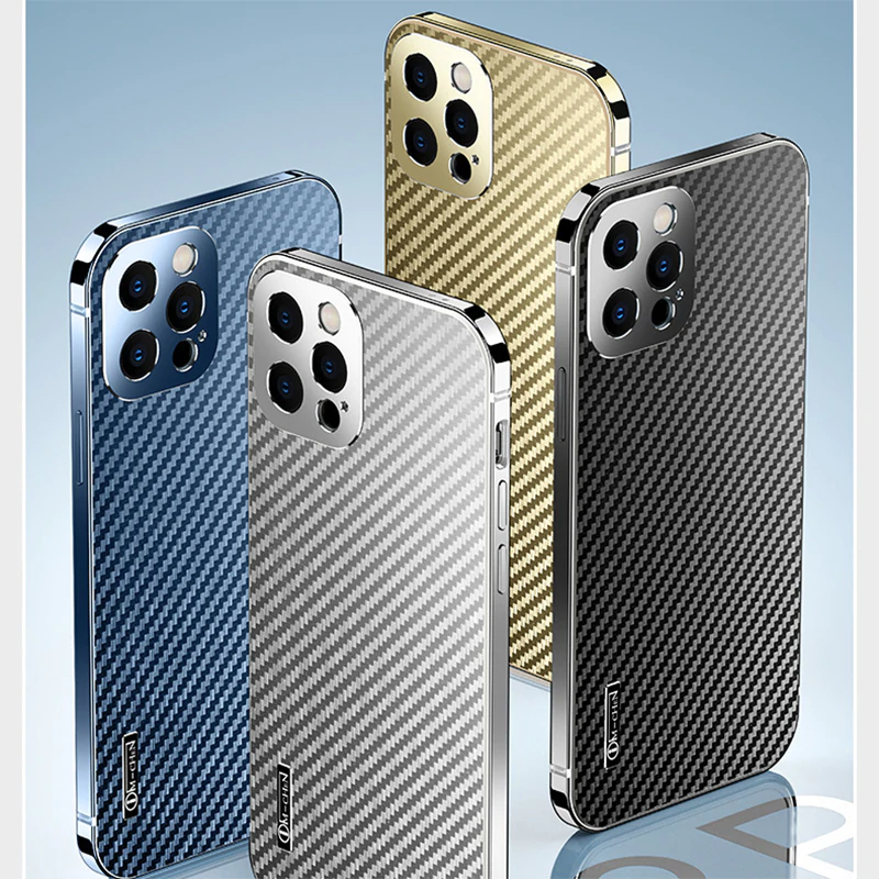 (image for) Carbon Fiber Suitable For Apple 13 Mobile Phone Case Protective Cover