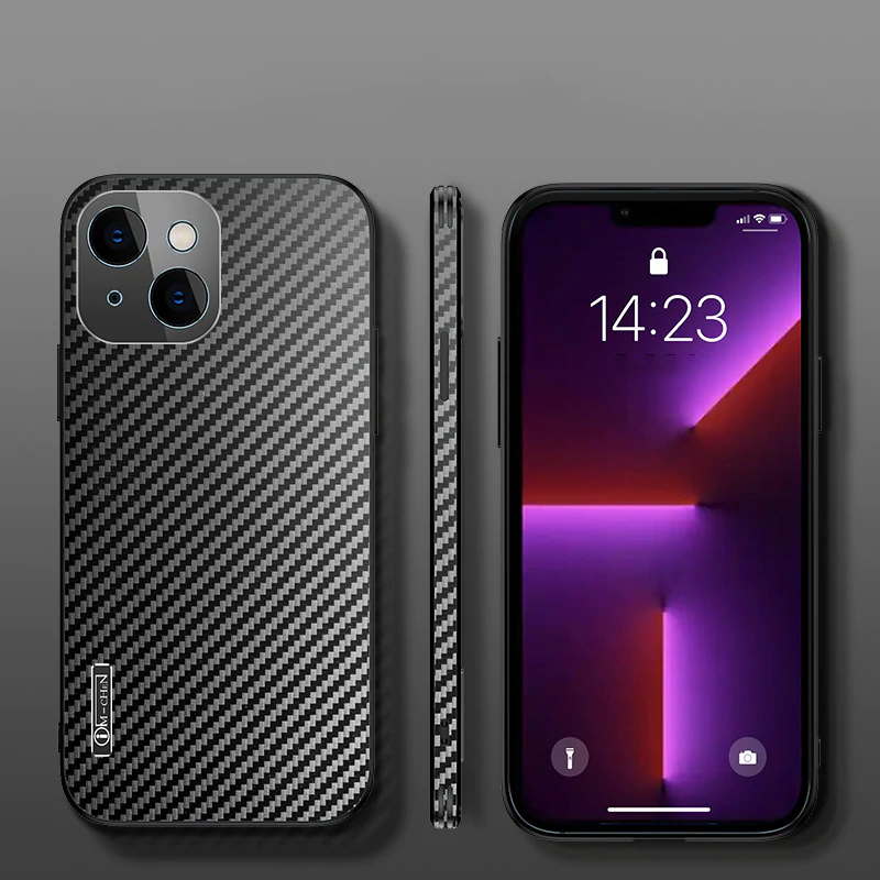 (image for) Carbon Fiber Suitable For Apple 13 Mobile Phone Case Protective Cover