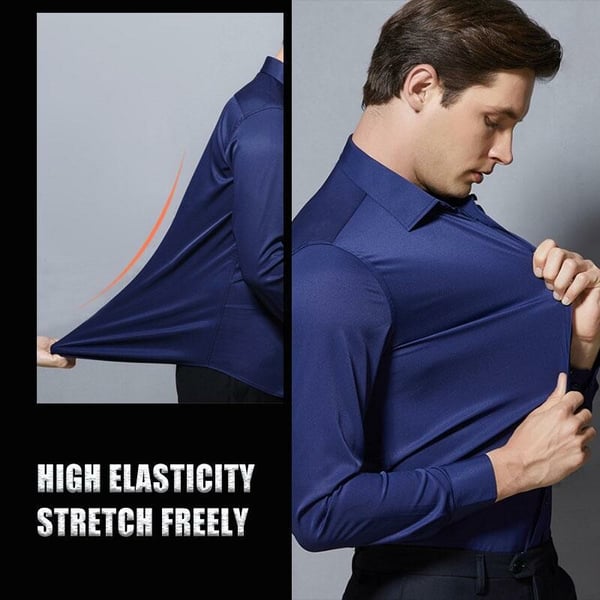 (image for) High Elastic Non-Iron Shirt