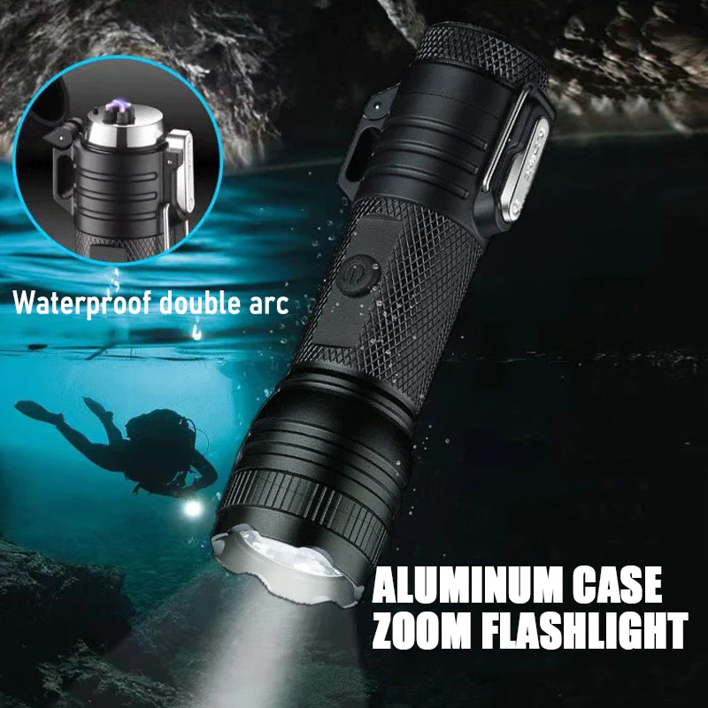 (image for) Self Defense Flashlight, Anti Wolf Weapon, Alarm, Carry Weapon Stick With You