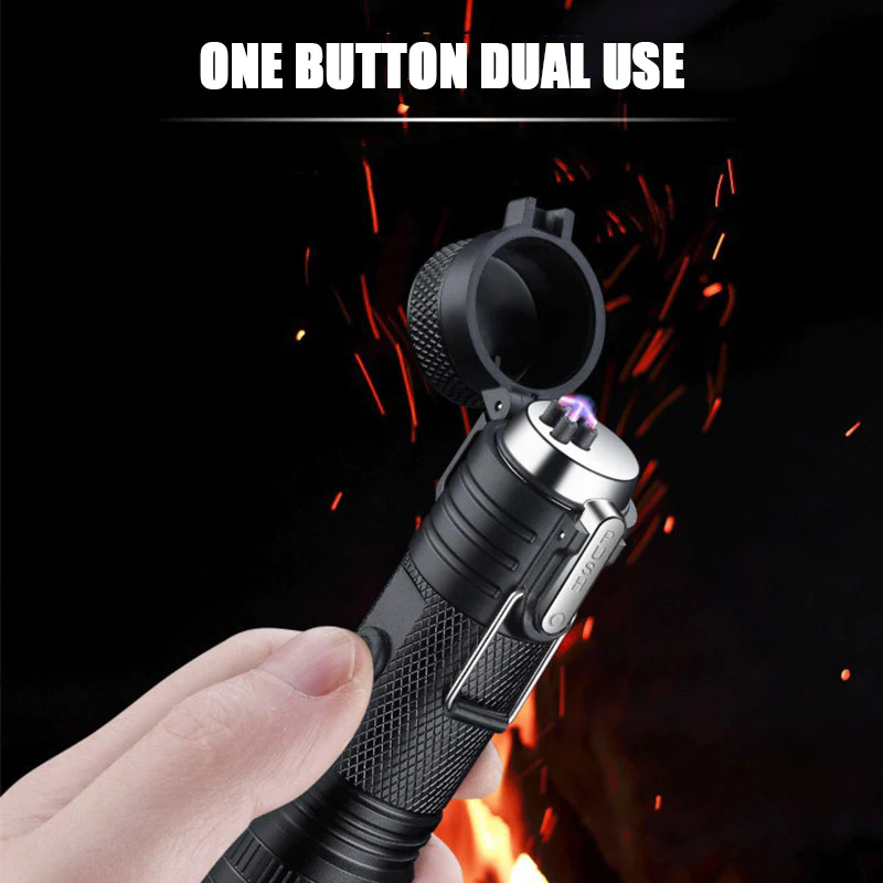 (image for) Self Defense Flashlight, Anti Wolf Weapon, Alarm, Carry Weapon Stick With You