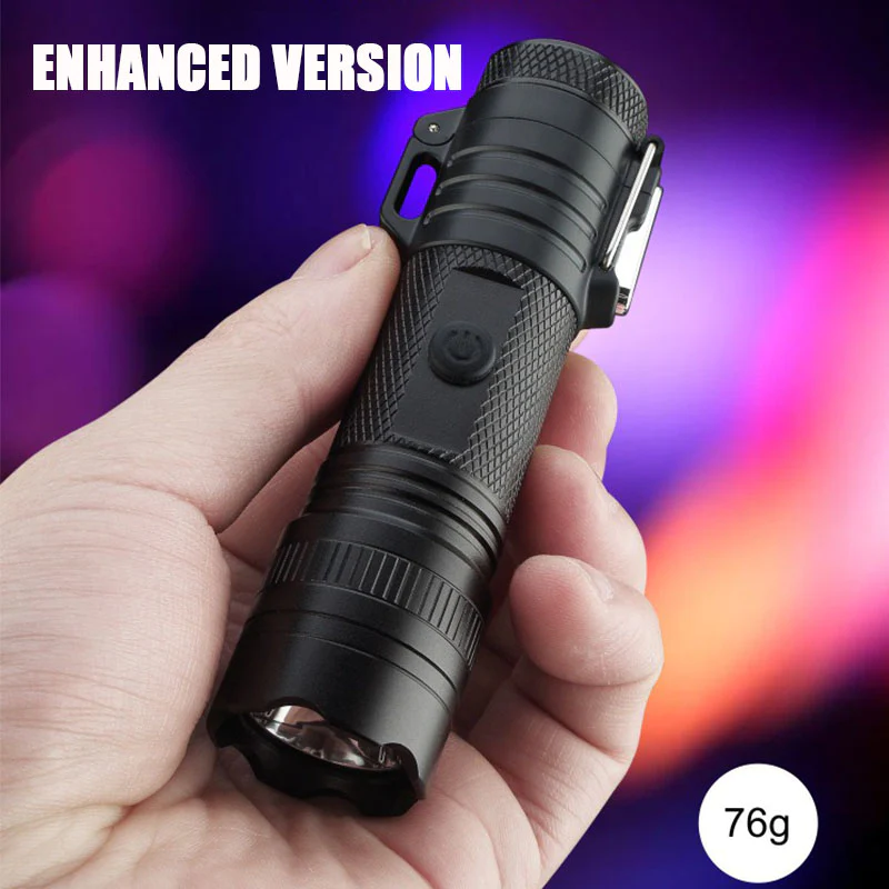 (image for) Self Defense Flashlight, Anti Wolf Weapon, Alarm, Carry Weapon Stick With You